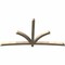 Ekena Millwork Davenport Rough Sawn Timber Gable Bracket, Douglas Fir, 108"W x 58"H x 4"D x 4"F, 13/12 Pitch GBW108X58X0404DAV00RDF - alternate 5